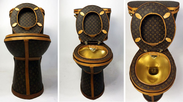 $100,000 Louis Vuitton Toilet Makes You Wonder