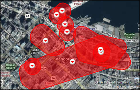 Downtown Vancouver Power Outage